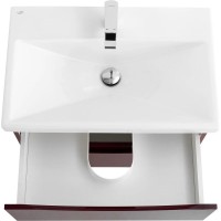 Тумба Bordo Lucido 66,4 см BelBagno Marino MARINO-CER-700-2C-SO-BRDL-P