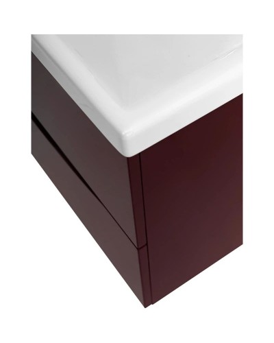 Тумба Bordo Lucido 66,4 см BelBagno Marino MARINO-CER-700-2C-SO-BRDL-P