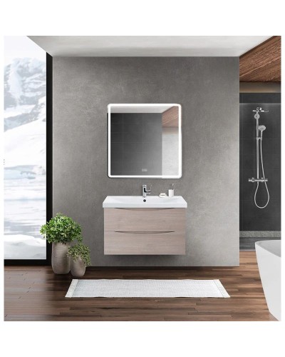 Тумба Rovere Grigio 76,2 см BelBagno Marino MARINO-CER-800-2C-SO-RG-P