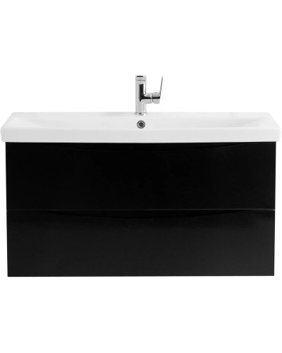 Тумба Nero Lucido 76,2 см BelBagno Marino MARINO-CER-800-2C-SO-NL-P