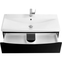 Тумба Nero Lucido 76,2 см BelBagno Marino MARINO-CER-800-2C-SO-NL-P