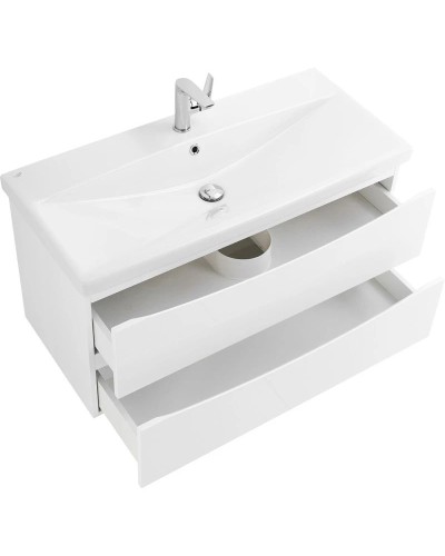 Тумба Bianco Opaco 86,8 см BelBagno Marino MARINO-CER-900-2C-SO-BO-P