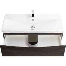 Тумба Rovere Nature Grigio 86,8 см BelBagno Marino MARINO-CER-900-2C-SO-RNG-P