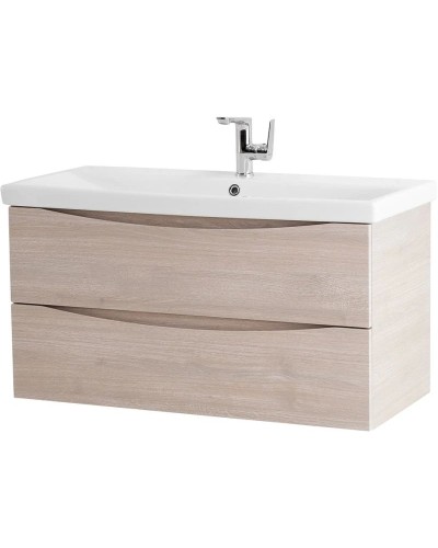 Тумба Rovere Grigio 86,8 см BelBagno Marino MARINO-CER-900-2C-SO-RG-P