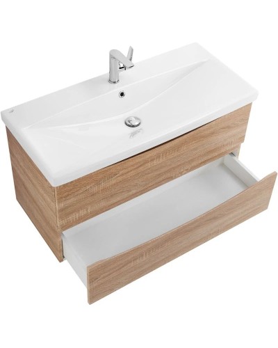 Тумба Rovere Bianco 86,8 см BelBagno Marino MARINO-CER-900-2C-SO-WO-P