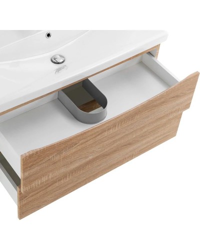 Тумба Rovere Bianco 86,8 см BelBagno Marino MARINO-CER-900-2C-SO-WO-P