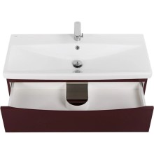 Тумба Bordo Lucido 86,8 см BelBagno Marino MARINO-CER-900-2C-SO-BRDL-P