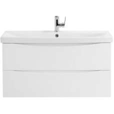 Тумба Bianco Lucido 96,4 см BelBagno Marino MARINO-CER-1000-2C-SO-BL-P