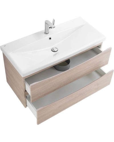 Тумба Rovere Grigio 96,4 см BelBagno Marino MARINO-CER-1000-2C-SO-RG-P