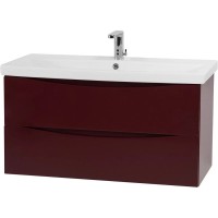 Тумба Bordo Lucido 96,4 см BelBagno Marino MARINO-CER-1000-2C-SO-BRDL-P