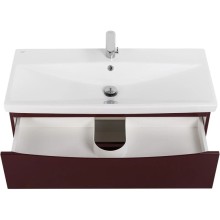 Тумба Bordo Lucido 96,4 см BelBagno Marino MARINO-CER-1000-2C-SO-BRDL-P