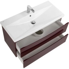 Тумба Bordo Lucido 96,4 см BelBagno Marino MARINO-CER-1000-2C-SO-BRDL-P