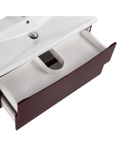 Тумба Bordo Lucido 96,4 см BelBagno Marino MARINO-CER-1000-2C-SO-BRDL-P