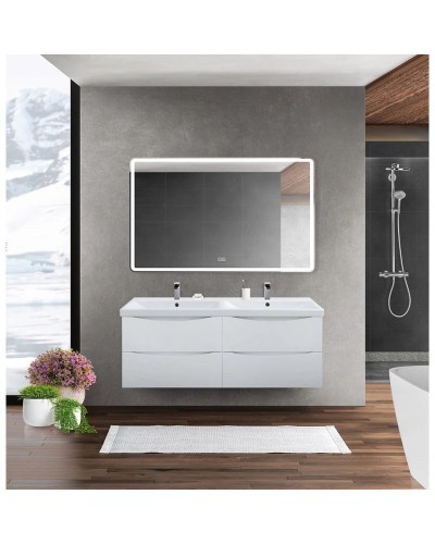 Тумба Bianco Lucido 117,2 см BelBagno Marino MARINO-CER-1200-4C-SO-2-BL-P