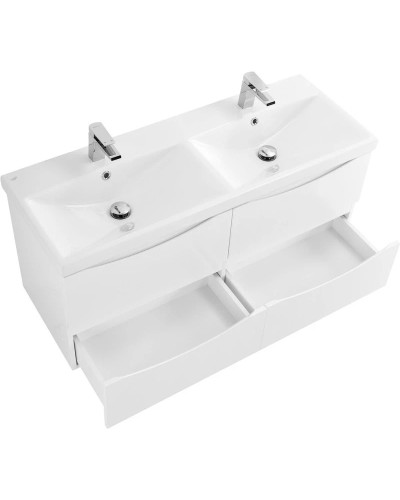 Тумба Bianco Lucido 117,2 см BelBagno Marino MARINO-CER-1200-4C-SO-2-BL-P