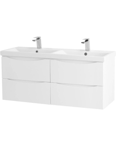 Тумба Bianco Lucido 117,2 см BelBagno Marino MARINO-CER-1200-4C-SO-2-BL-P