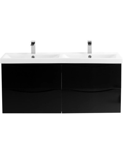 Тумба Nero Lucido 117,2 см BelBagno Marino MARINO-CER-1200-4C-SO-2-NL-P