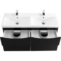 Тумба Nero Lucido 117,2 см BelBagno Marino MARINO-CER-1200-4C-SO-2-NL-P