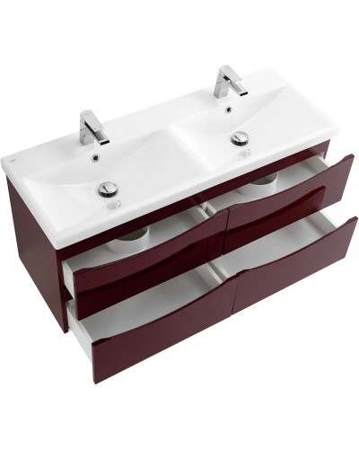 Тумба Bordo Lucido 117,2 см BelBagno Marino MARINO-CER-1200-4C-SO-2-BRDL-P