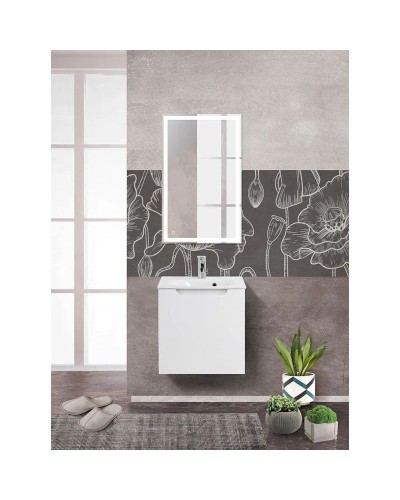 Тумба Bianco Lucido 49,6 см BelBagno Etna ETNA-500-1A-SO-BL-P-L