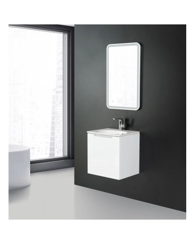 Тумба Bianco Lucido 49,6 см BelBagno Etna ETNA-500-1A-SO-BL-P-L