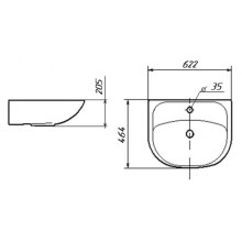 Амур - 60 Тумба напольная прямая (ПВХ)
