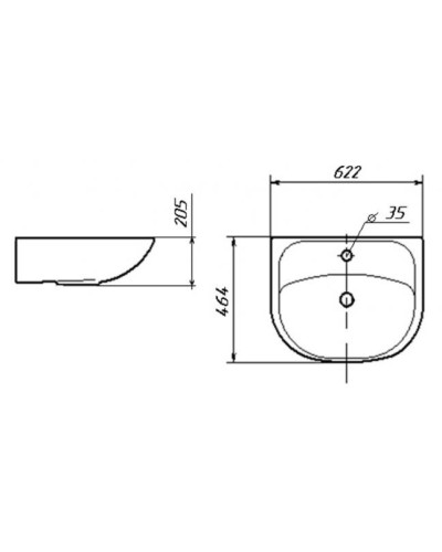 Амур - 60 Тумба напольная прямая (ПВХ)
