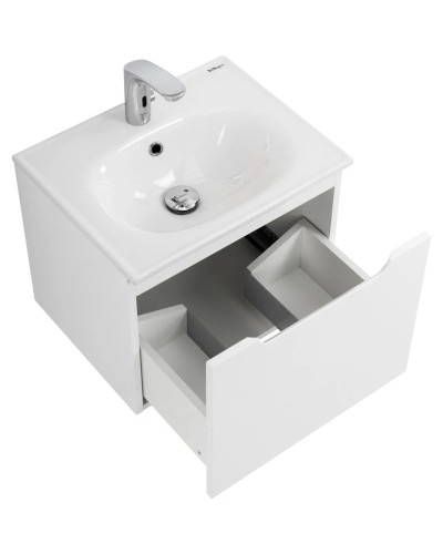 Тумба Bianco Lucido 59,6 см BelBagno Etna ETNA-600-1C-SO-BL-P