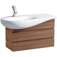 Тумба под раковину Laufen Alessi One 90 L 4.2447.0.097.630.1 подвесная Орех