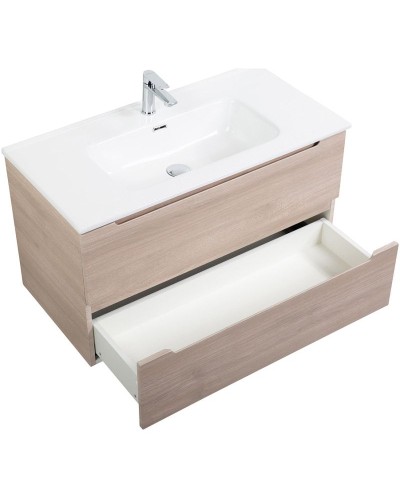 Тумба Rovere Grigio 89,6 см BelBagno Etna ETNA-900-2C-SO-RG-P