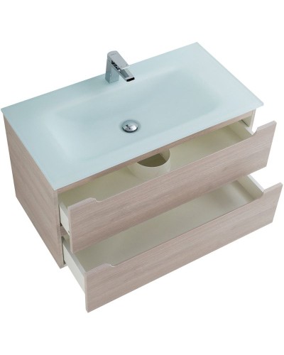 Тумба Rovere Grigio 89,6 см BelBagno Etna ETNA-900-2C-SO-RG-P