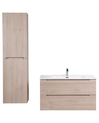 Тумба Rovere Grigio 89,6 см BelBagno Etna ETNA-900-2C-SO-RG-P