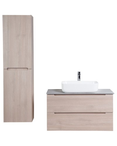 Тумба Rovere Grigio 89,6 см BelBagno Etna ETNA-900-2C-SO-RG-P