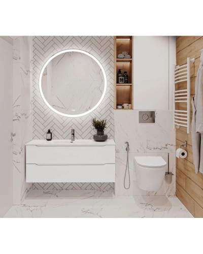 Тумба Bianco Lucido 119,6 см BelBagno Etna ETNA-1200-2C-SO-BL-P