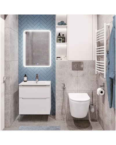 Тумба Bianco Lucido 69,6 см BelBagno Etna ETNA-H60-700-2C-SO-BL-P