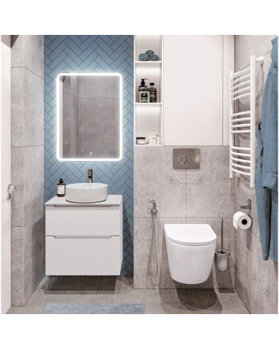 Тумба Bianco Lucido 69,6 см BelBagno Etna ETNA-H60-700-2C-SO-BL-P
