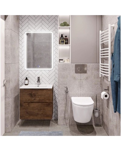 Тумба Rovere Moro 69,6 см BelBagno Etna ETNA-H60-700-2C-SO-RW-P
