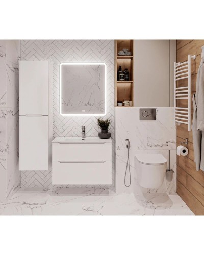 Тумба Bianco Lucido 79,6 см BelBagno Etna ETNA-H60-800-2C-SO-BL-P