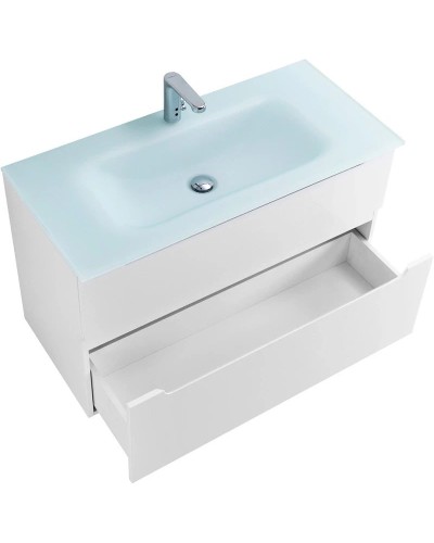 Тумба Bianco Lucido 79,6 см BelBagno Etna ETNA-H60-800-2C-SO-BL-P