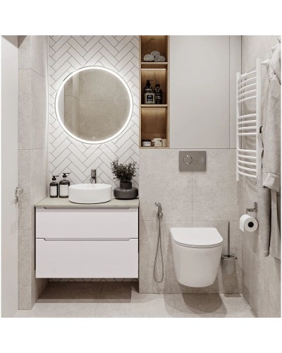 Тумба Bianco Lucido 79,6 см BelBagno Etna ETNA-H60-800-2C-SO-BL-P