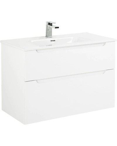 Тумба Bianco Lucido 89,6 см BelBagno Etna ETNA-H60-900-2C-SO-BL-P