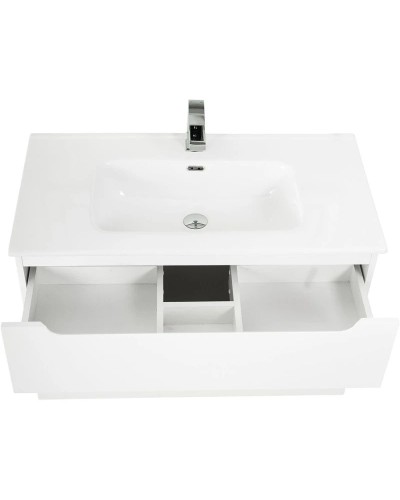 Тумба Bianco Lucido 89,6 см BelBagno Etna ETNA-H60-900-2C-SO-BL-P