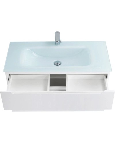 Тумба Bianco Lucido 89,6 см BelBagno Etna ETNA-H60-900-2C-SO-BL-P