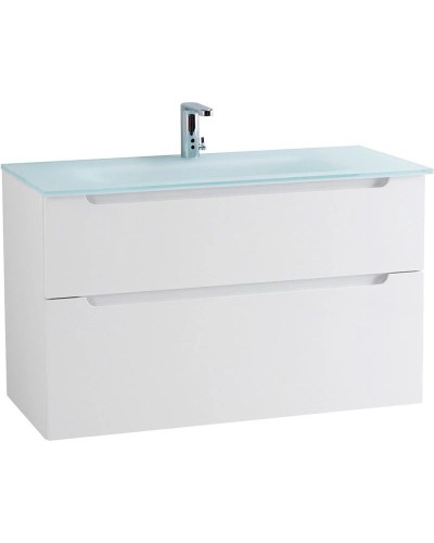Тумба Bianco Lucido 89,6 см BelBagno Etna ETNA-H60-900-2C-SO-BL-P