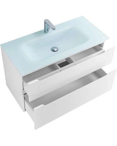 Тумба Bianco Lucido 89,6 см BelBagno Etna ETNA-H60-900-2C-SO-BL-P