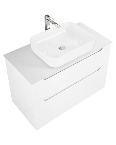 Тумба Bianco Lucido 89,6 см BelBagno Etna ETNA-H60-900-2C-SO-BL-P