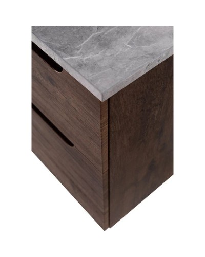 Тумба Rovere Moro 89,6 см BelBagno Etna ETNA-H60-900-2C-SO-RW-P