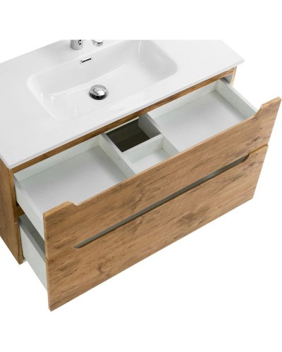 Тумба Rovere Nature 89,6 см BelBagno Etna ETNA-H60-900-2C-SO-RN-P