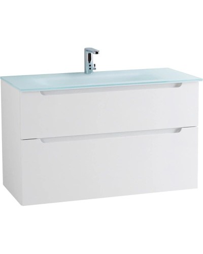 Тумба Bianco Lucido 99,6 см BelBagno Etna ETNA-H60-1000-2C-SO-BL-P
