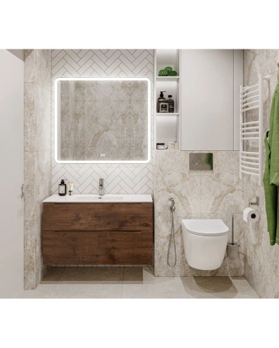 Тумба Rovere Moro 99,6 см BelBagno Etna ETNA-H60-1000-2C-SO-RW-P